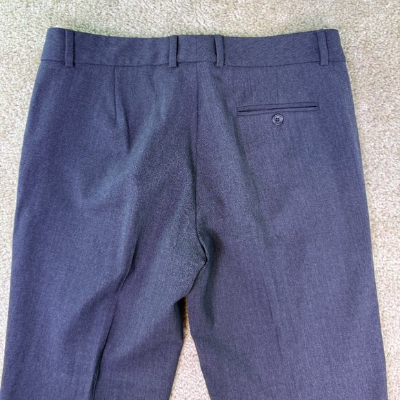 Banana Republic Pants Womens Size 8 33x31 The Martin Fit Wool Gray Bootcut E608 - Picture 8 of 13